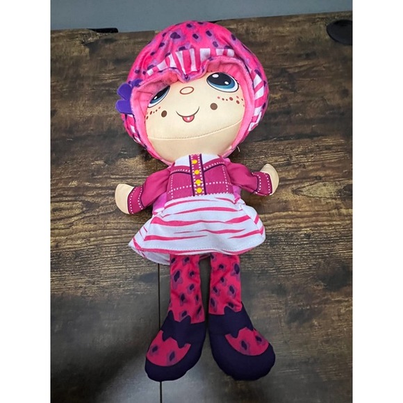 FlipZee Troll Pretty Pink 2 In 1 Plush - Picture 3 of 6